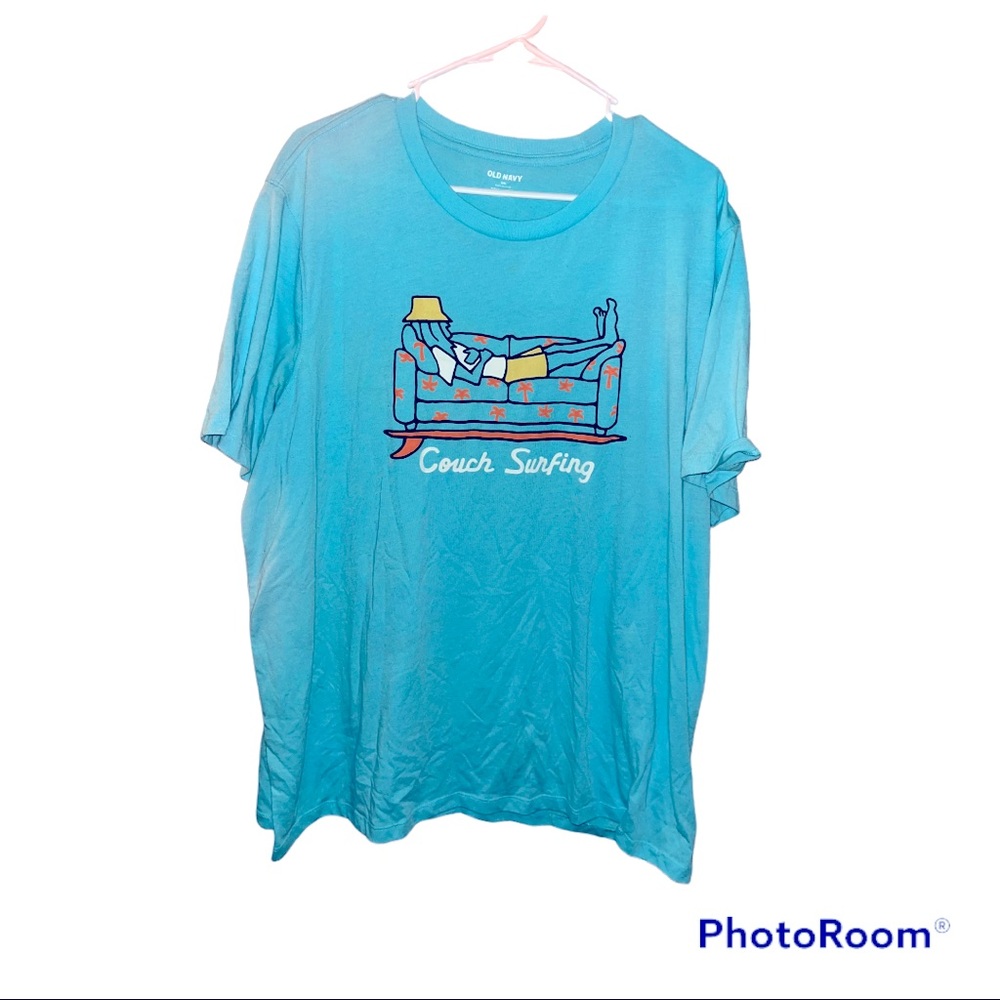 Old Navy Mens T-shirt light blue